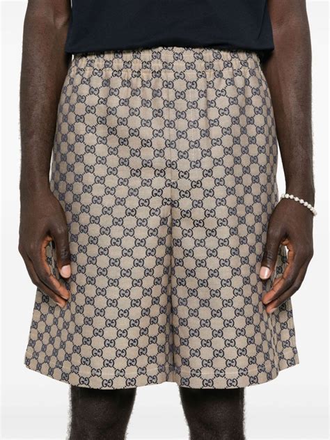 Gucci GG Supreme Canvas Bermuda Shorts